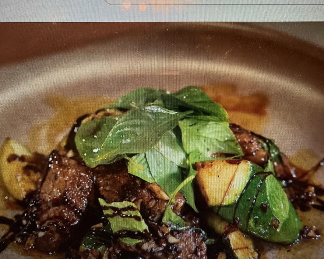 蒜香酒醋牛小排