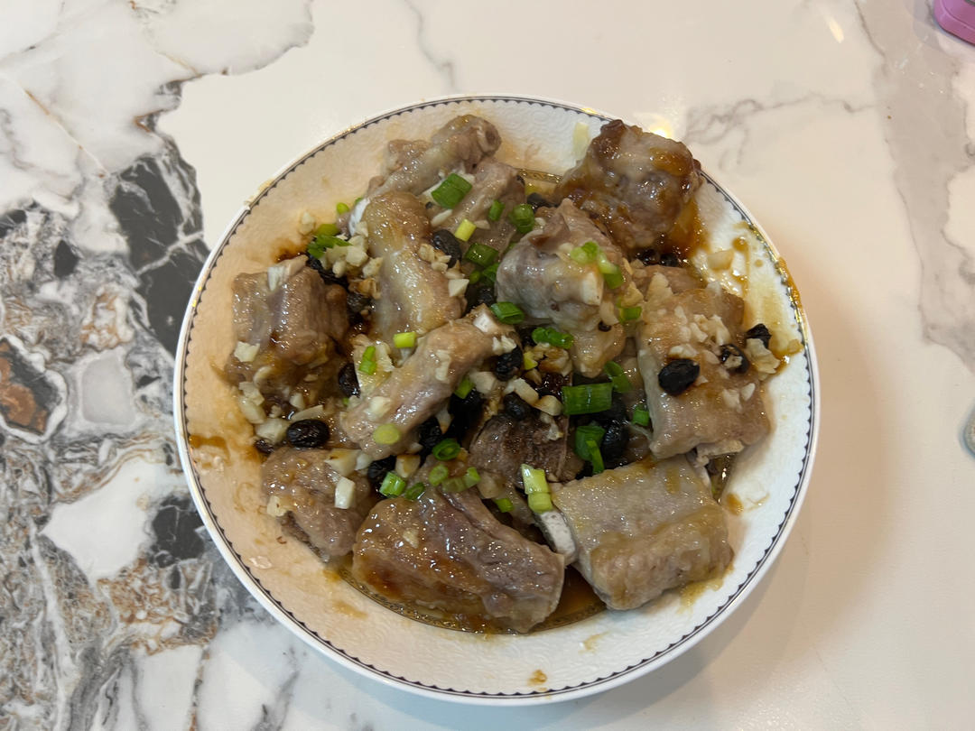 蒜蓉豆豉蒸排骨