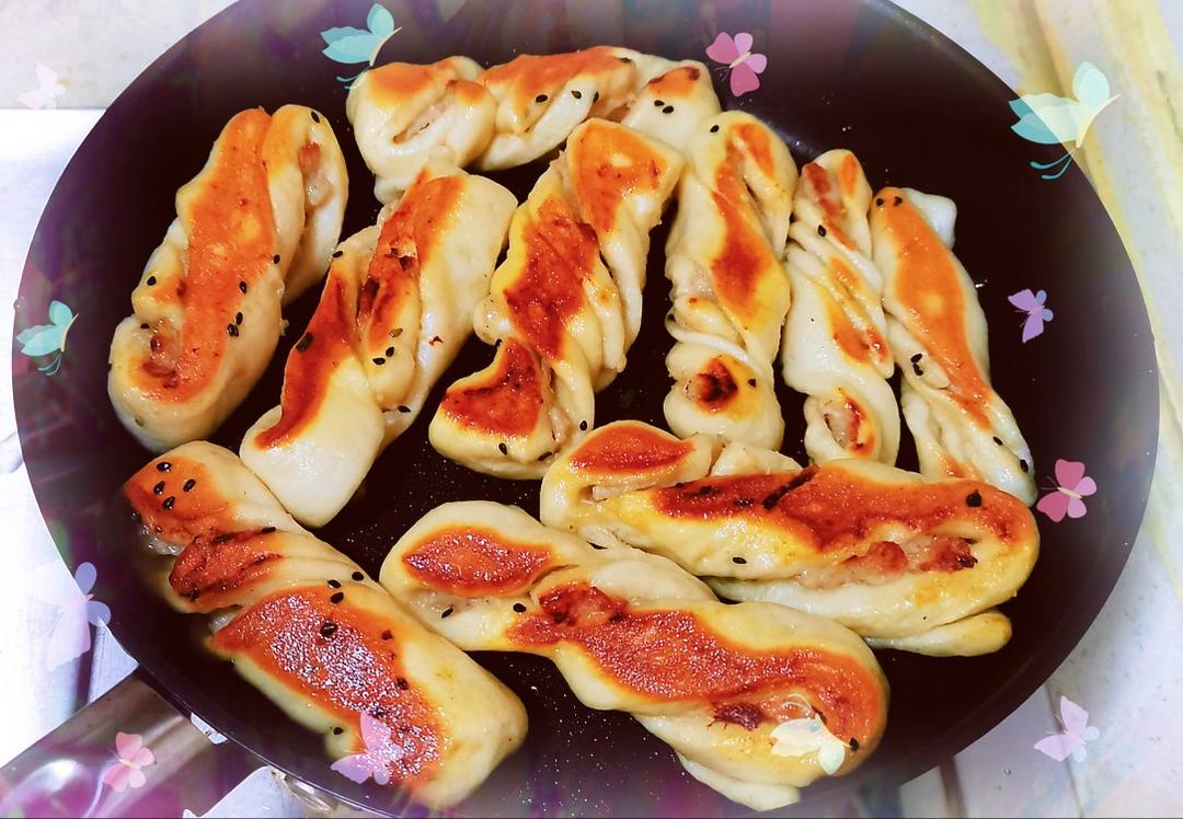 一定要做！—煎卷子【生煎花卷】