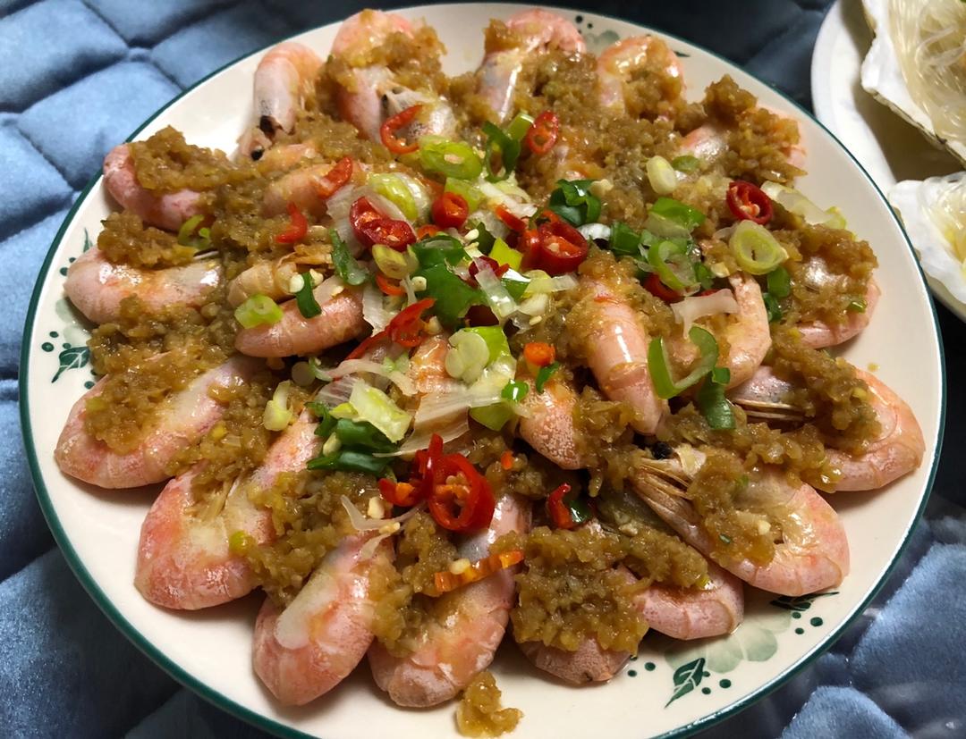蒜茸粉丝北极虾