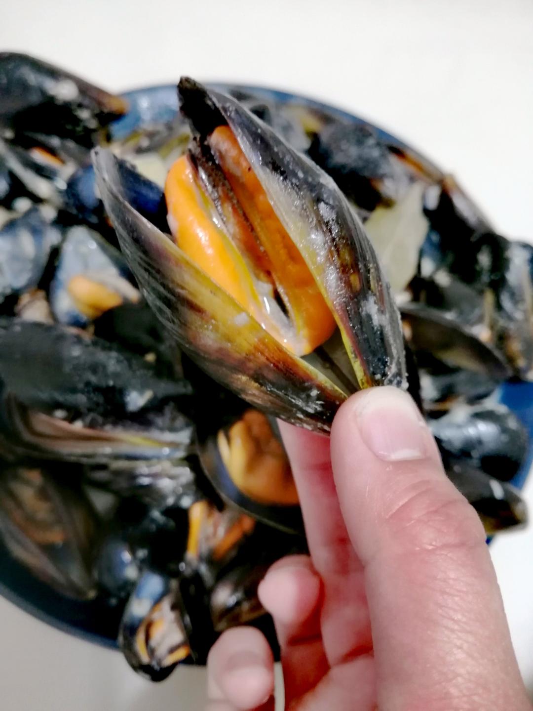 法式白葡萄酒贻贝（青口、海虹）