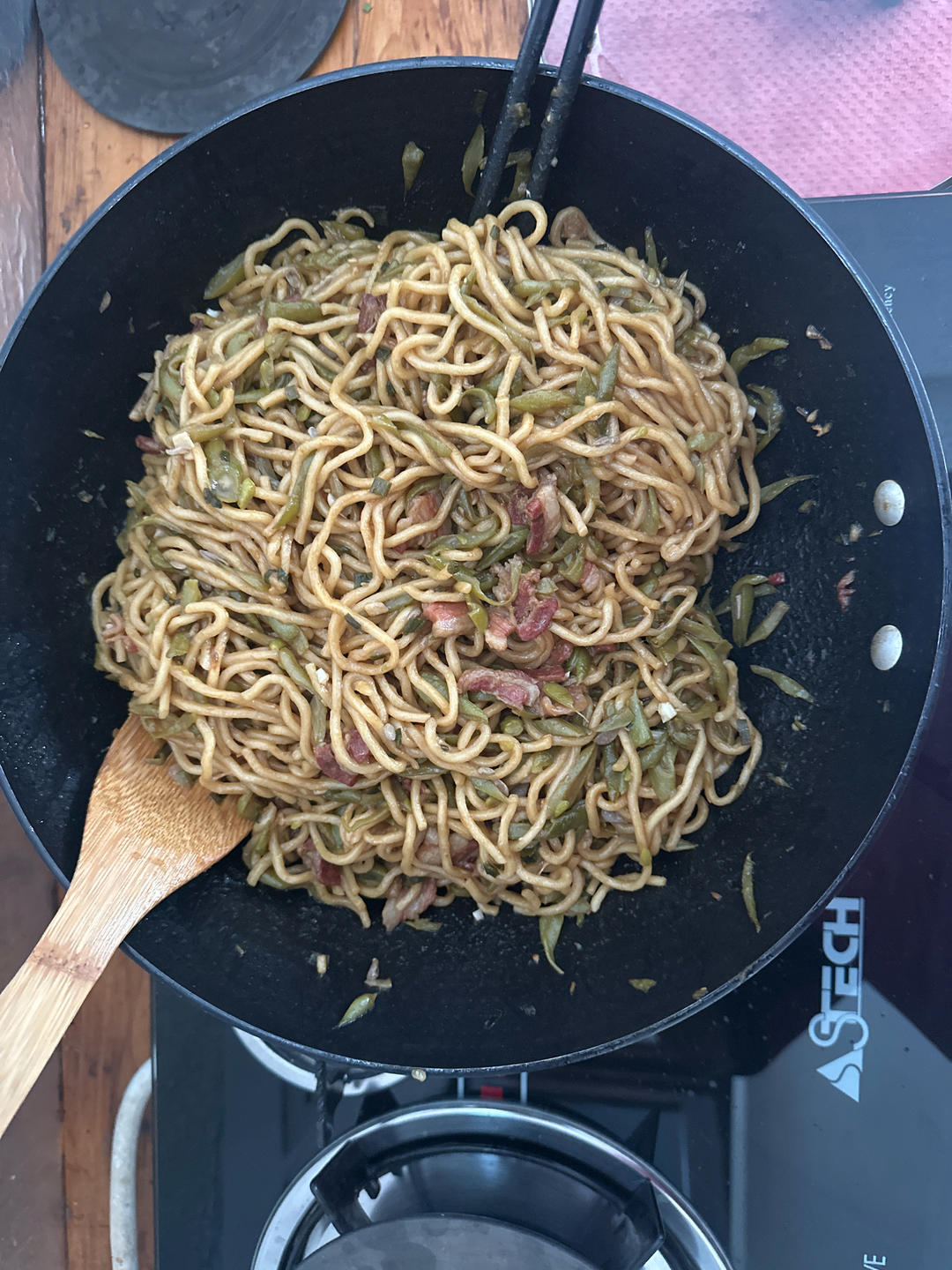 豆角焖面