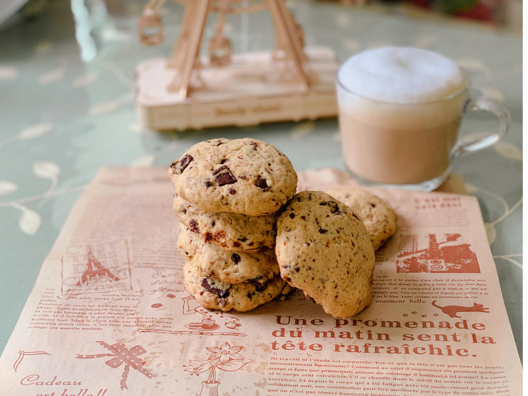 美味快手的经典美帝巧克力软曲奇