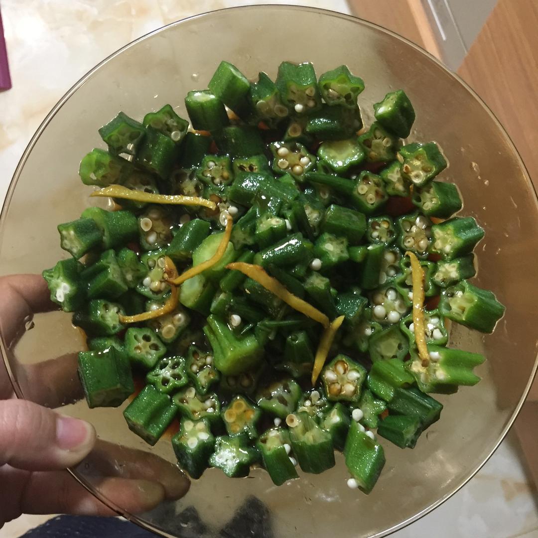 【白灼秋葵】清爽简单