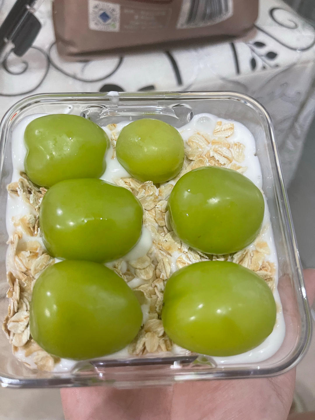 隔夜香蕉酸奶麦片