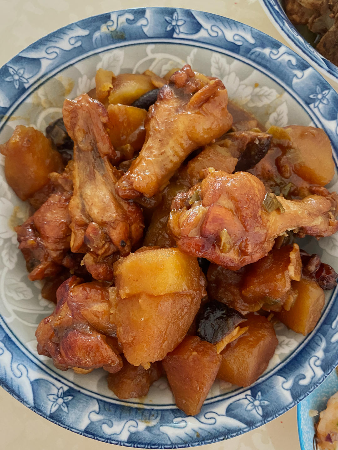 鸡翅根炖土豆