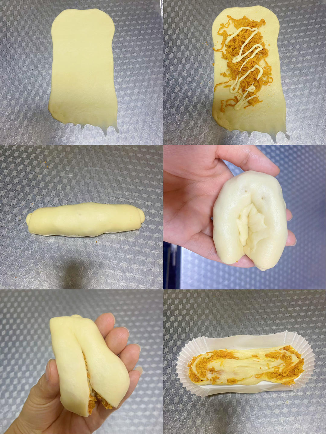 纯奶手撕吐司的做法 步骤1