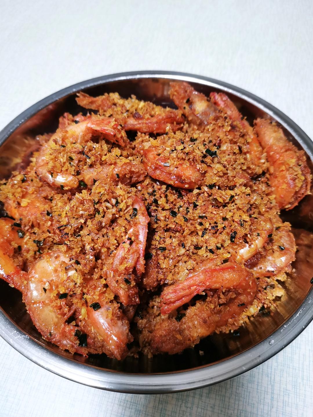 避风塘炒虾