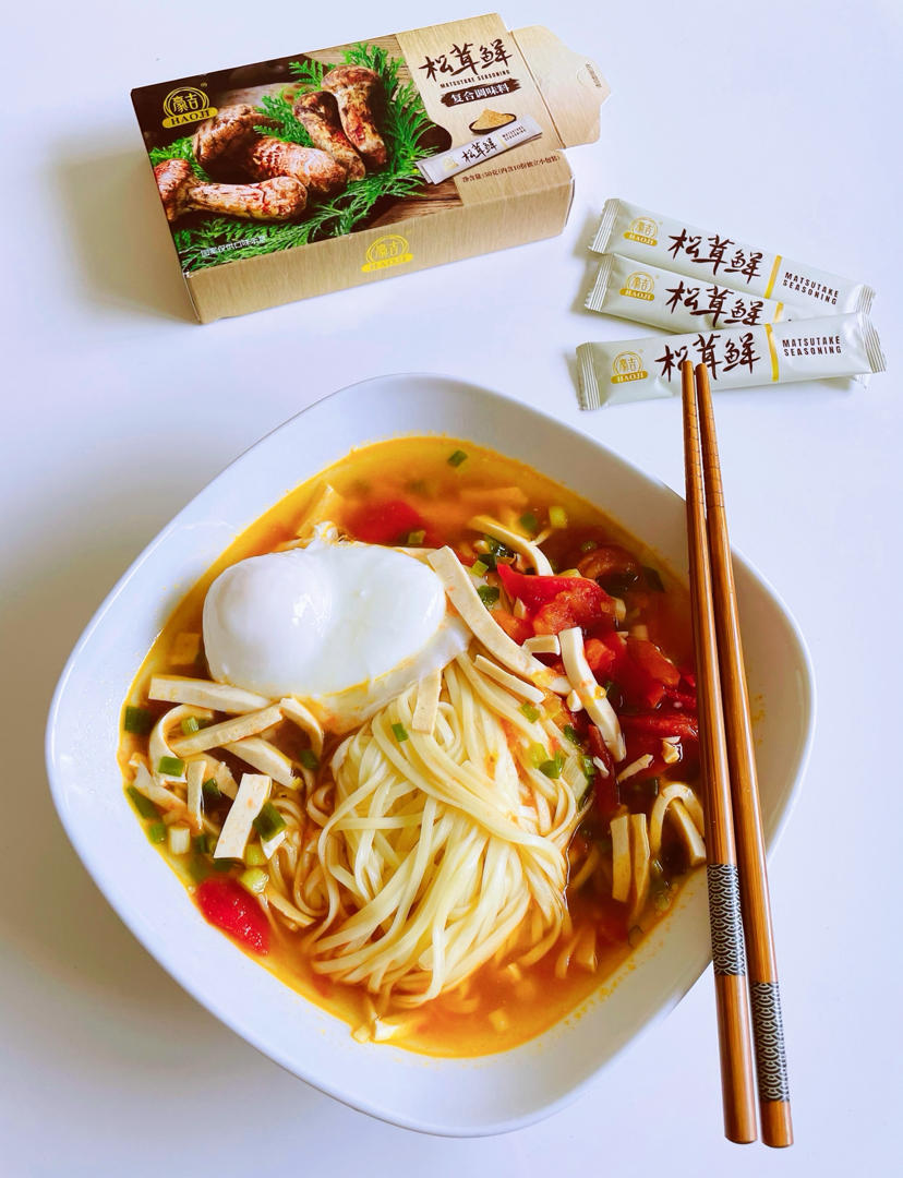 番茄菌菇豆腐汤