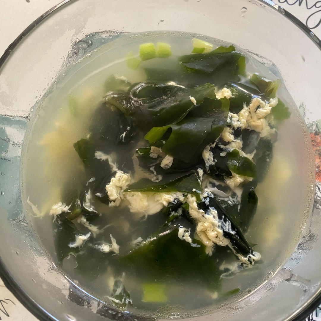 裙带菜蛋花汤