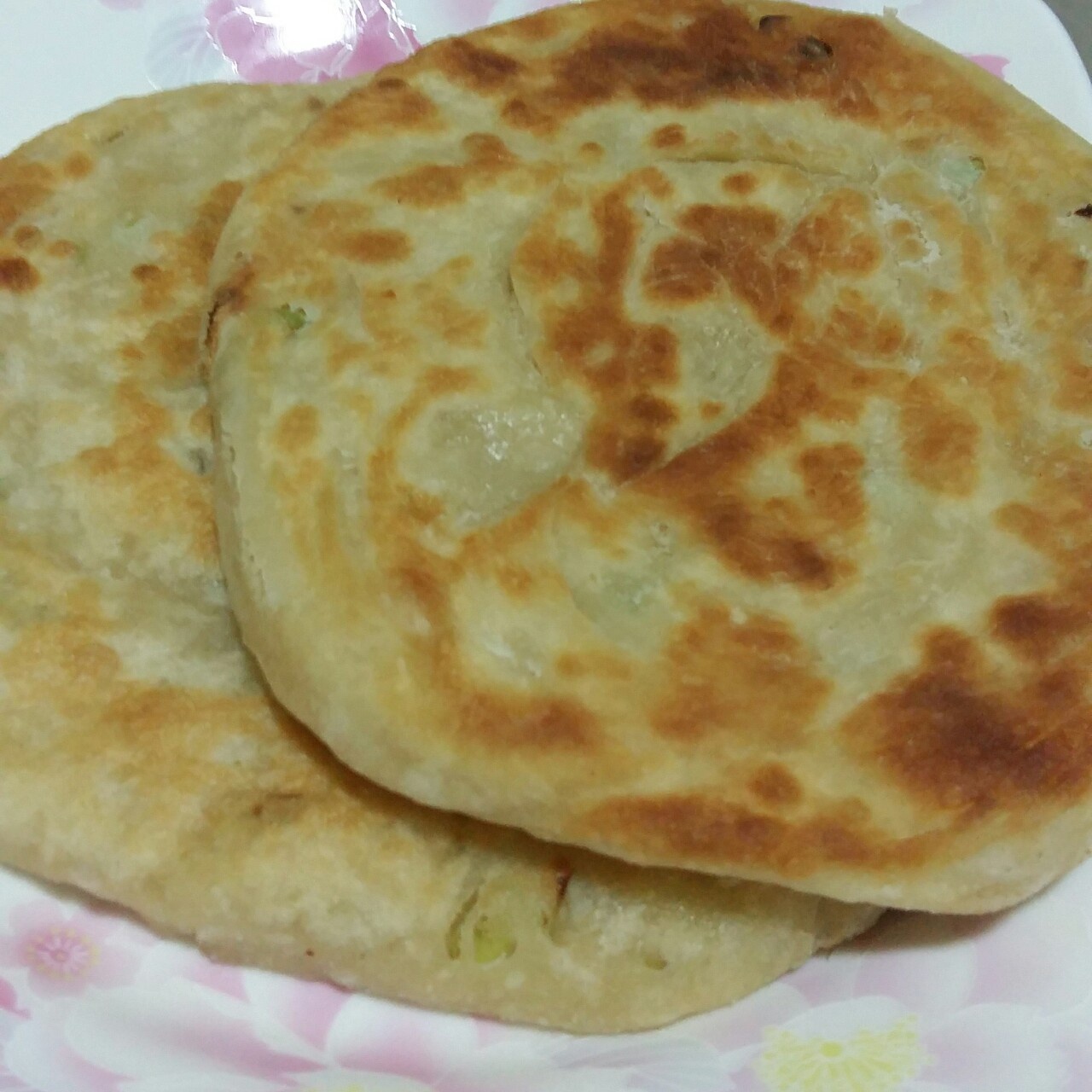 家常葱油饼