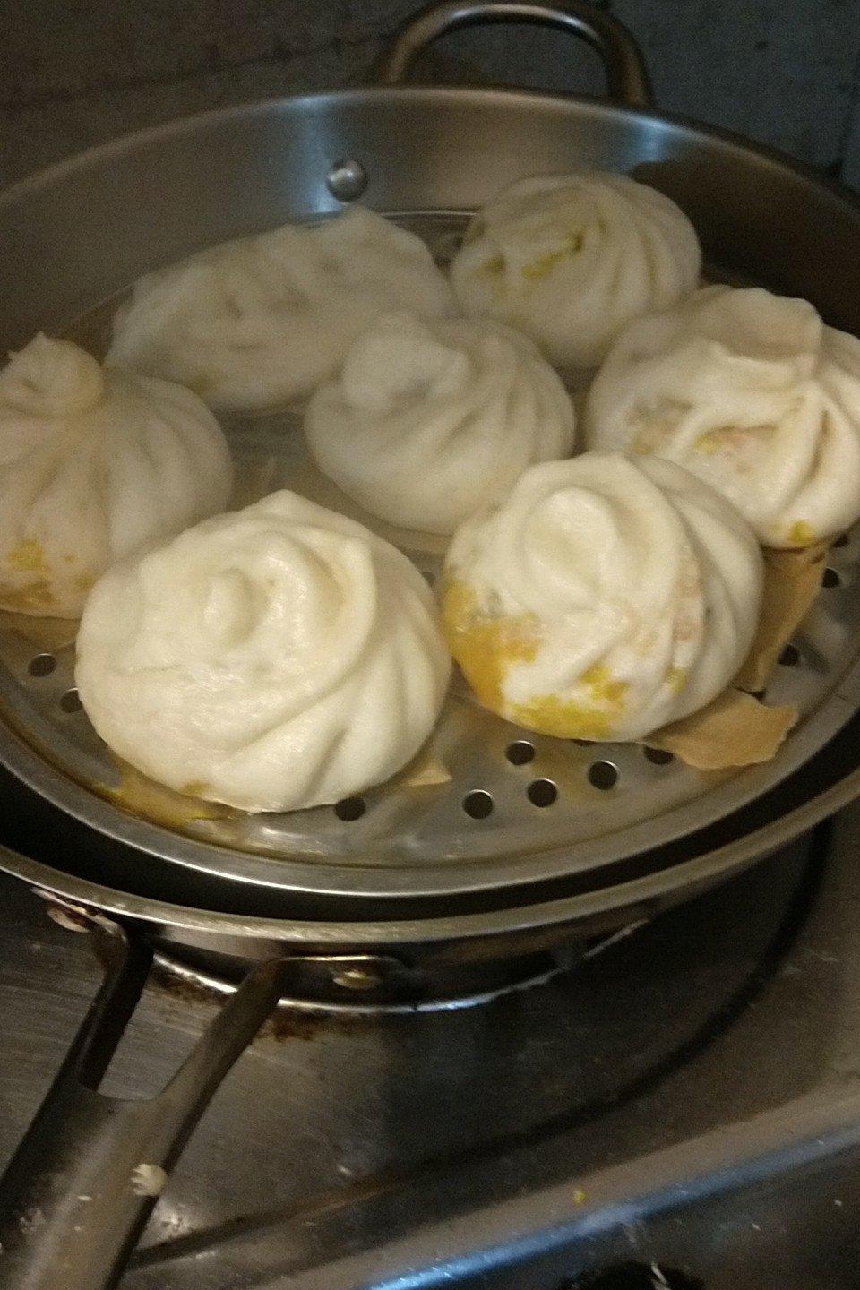 胡萝卜木耳鸡蛋素包子