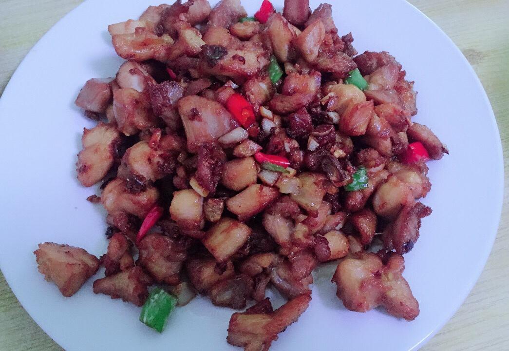 蒜味辣鸡块