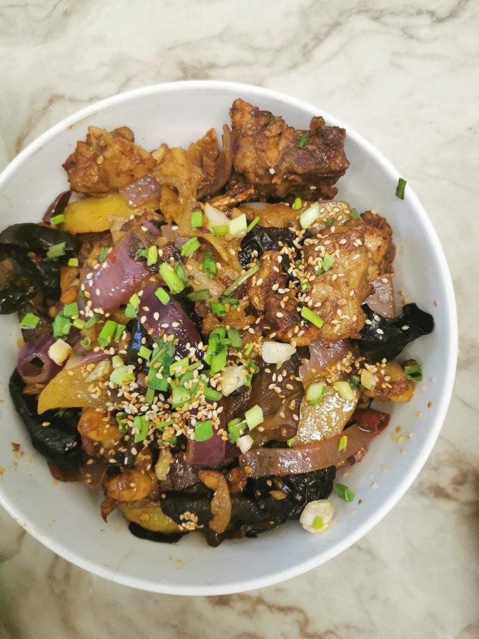 香辣干锅排骨
