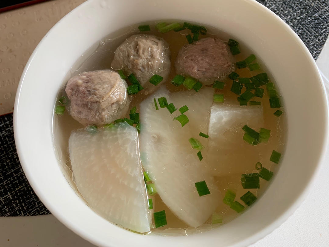 萝卜土豆牛丸汤