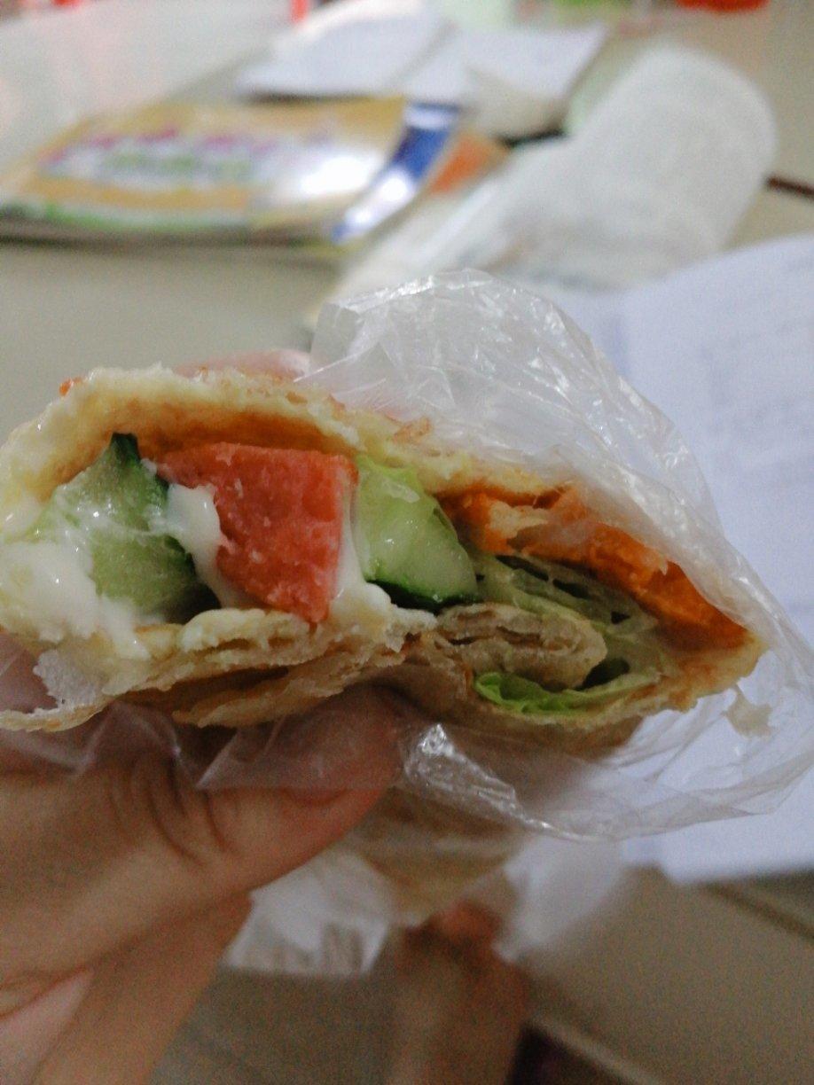 简易版早餐手抓饼