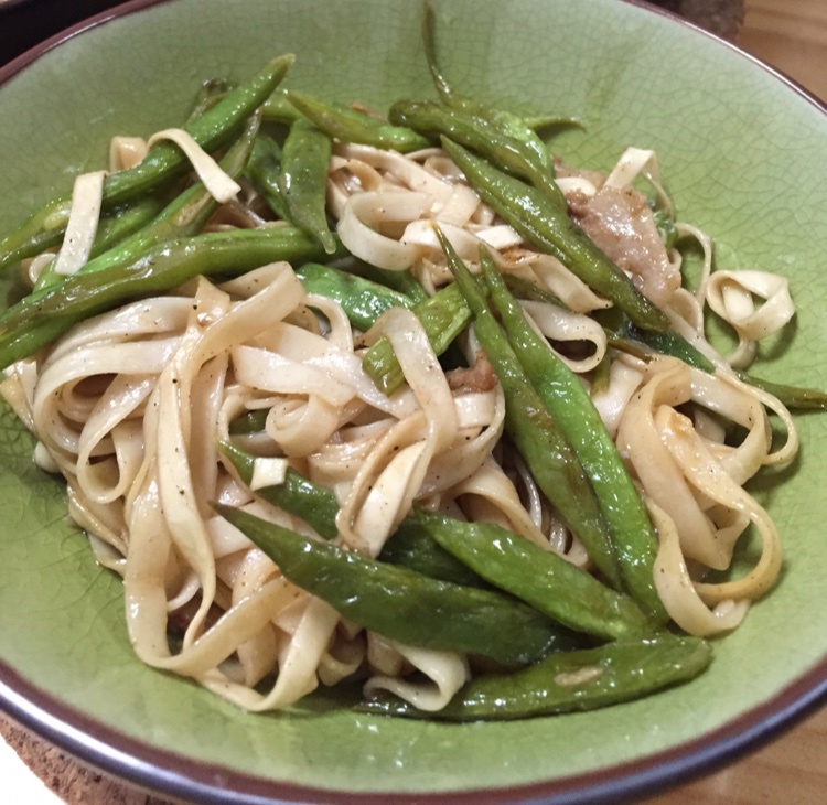 豆角焖面