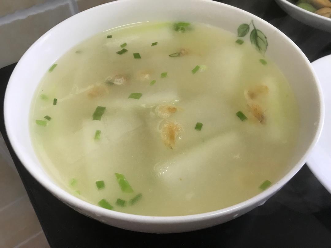 冬瓜虾皮汤
