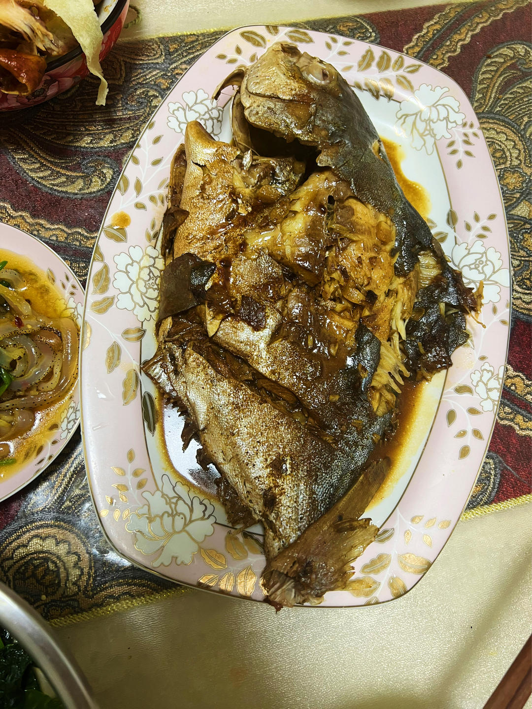 红烧金鲳鱼