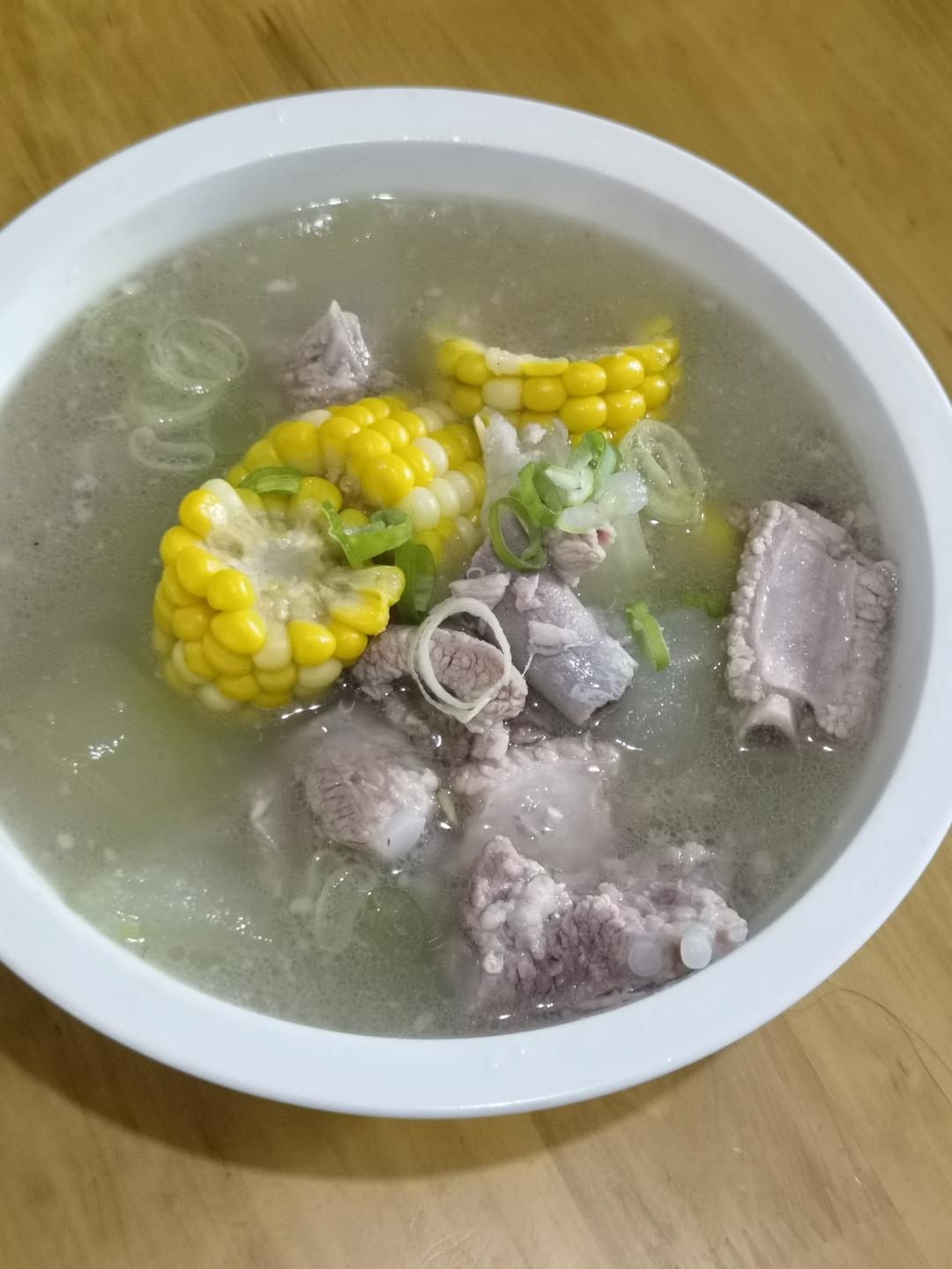 冬瓜玉米排骨汤