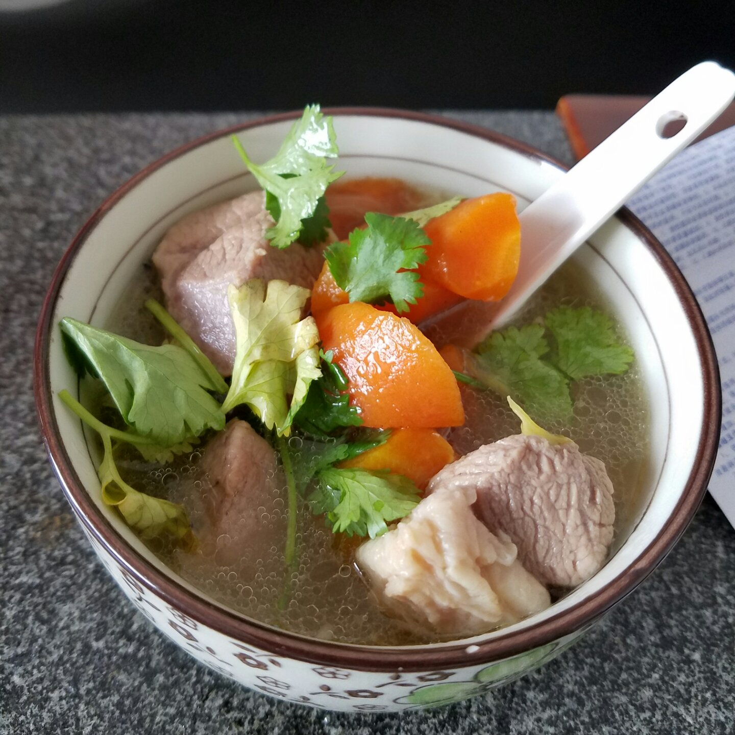 胡萝卜炖羊肉（热菜）