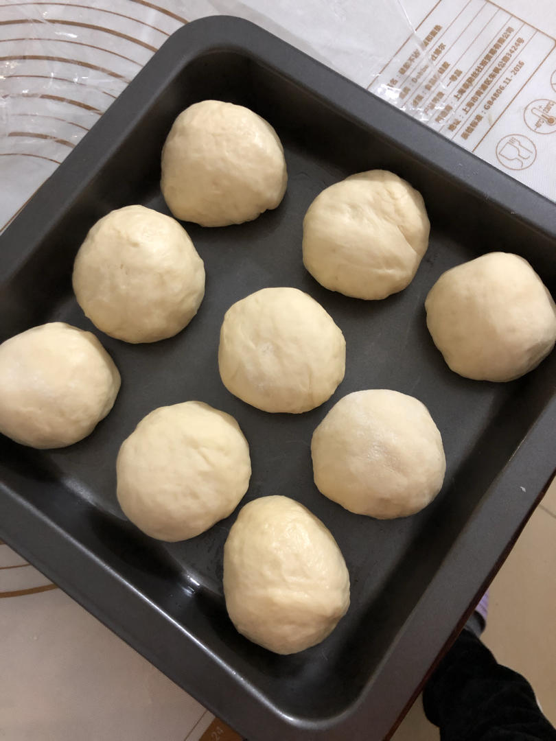 红豆沙小餐包：厨师机版（内附豆沙馅的做法）