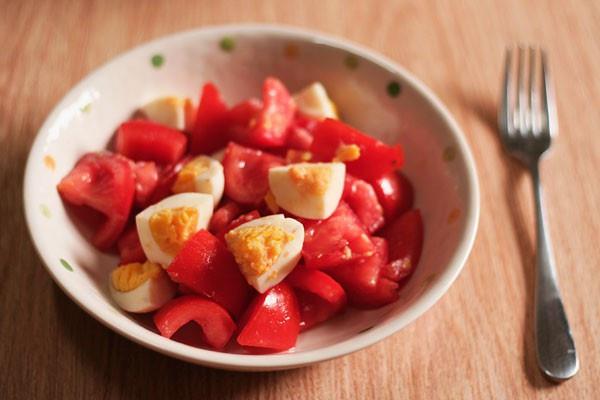 番茄鸡蛋沙拉的做法