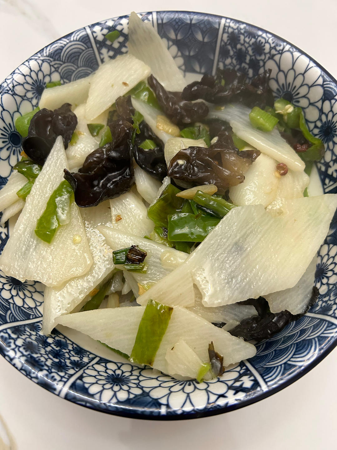 厨师长教你：“山药炒木耳”的家常做法，清爽解腻，营养美味