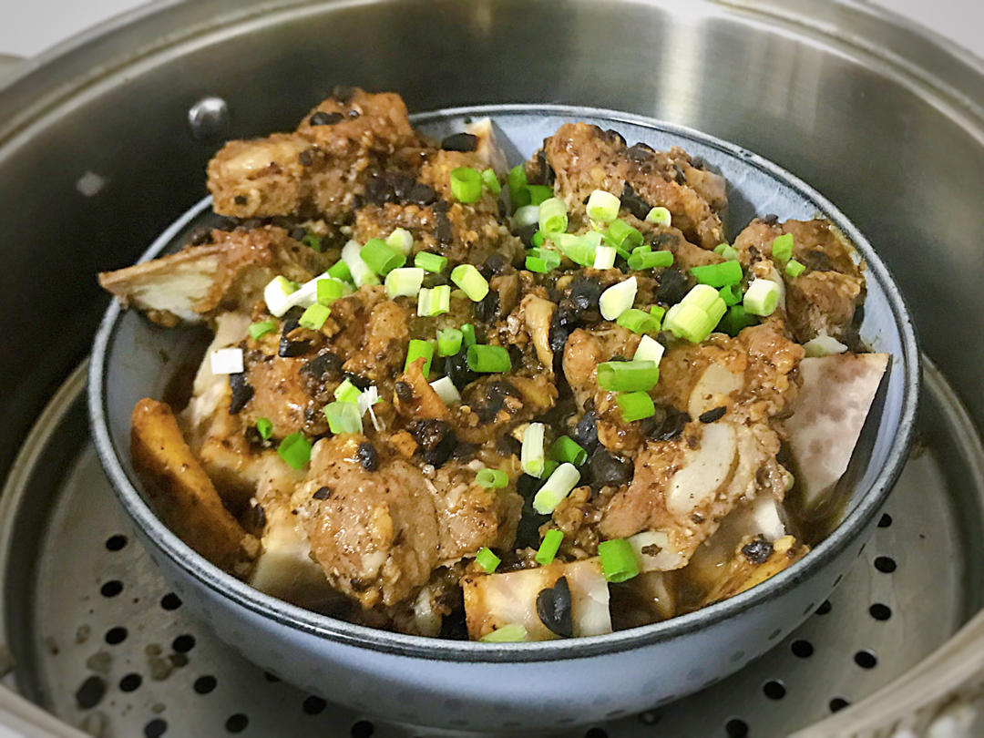 家常菜～豉汁蒸排骨