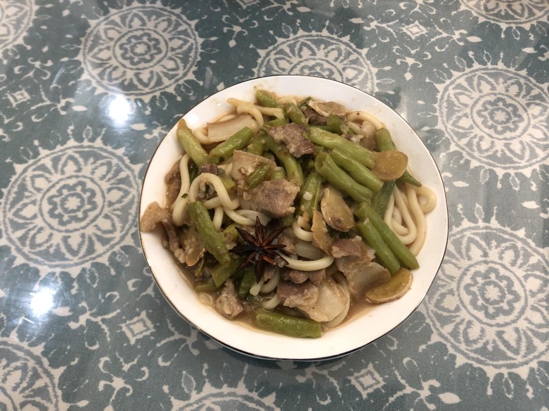 豆角焖面