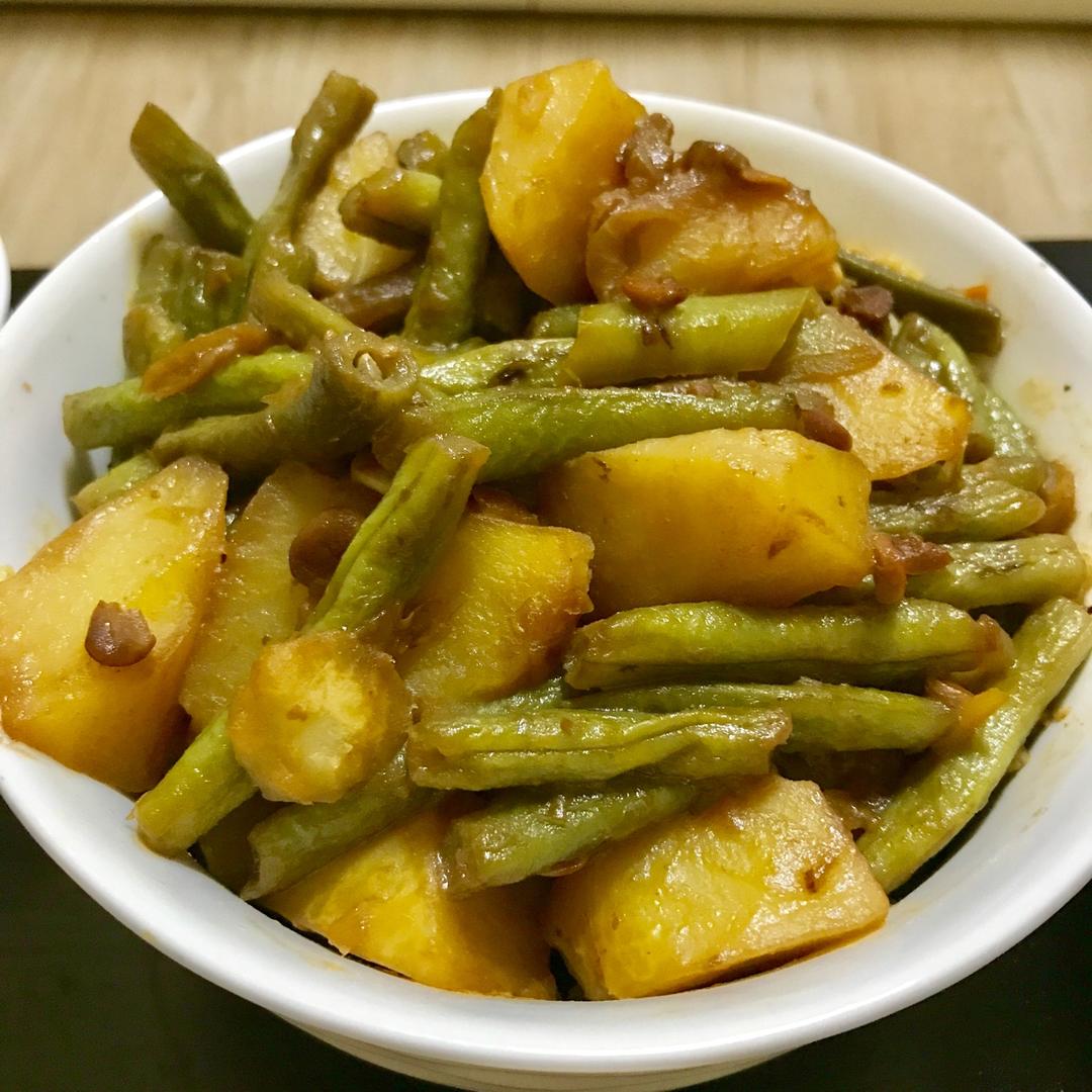ooogre做的土豆炖豆角