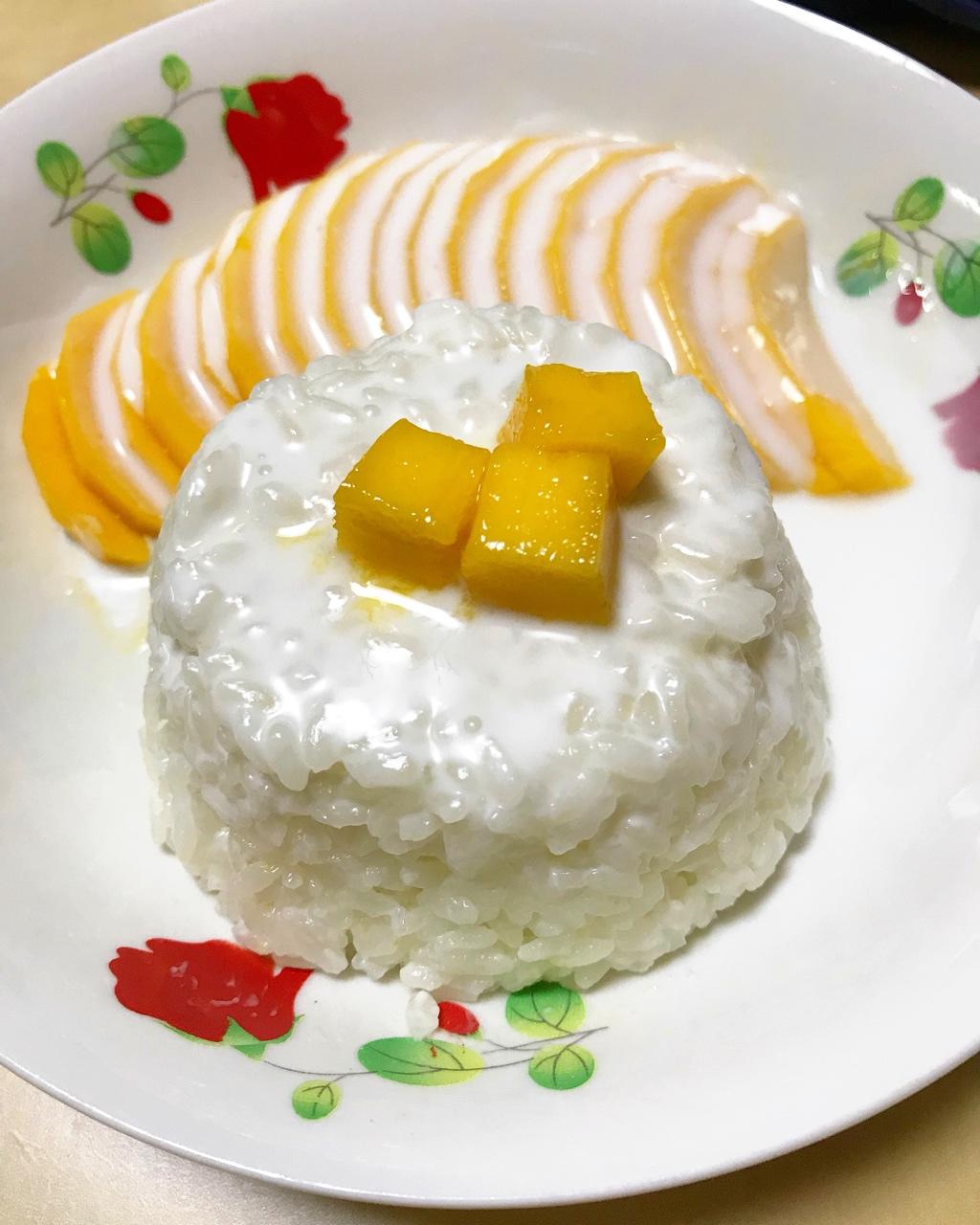 仙贝小司芙做的泰式芒果糯米饭
