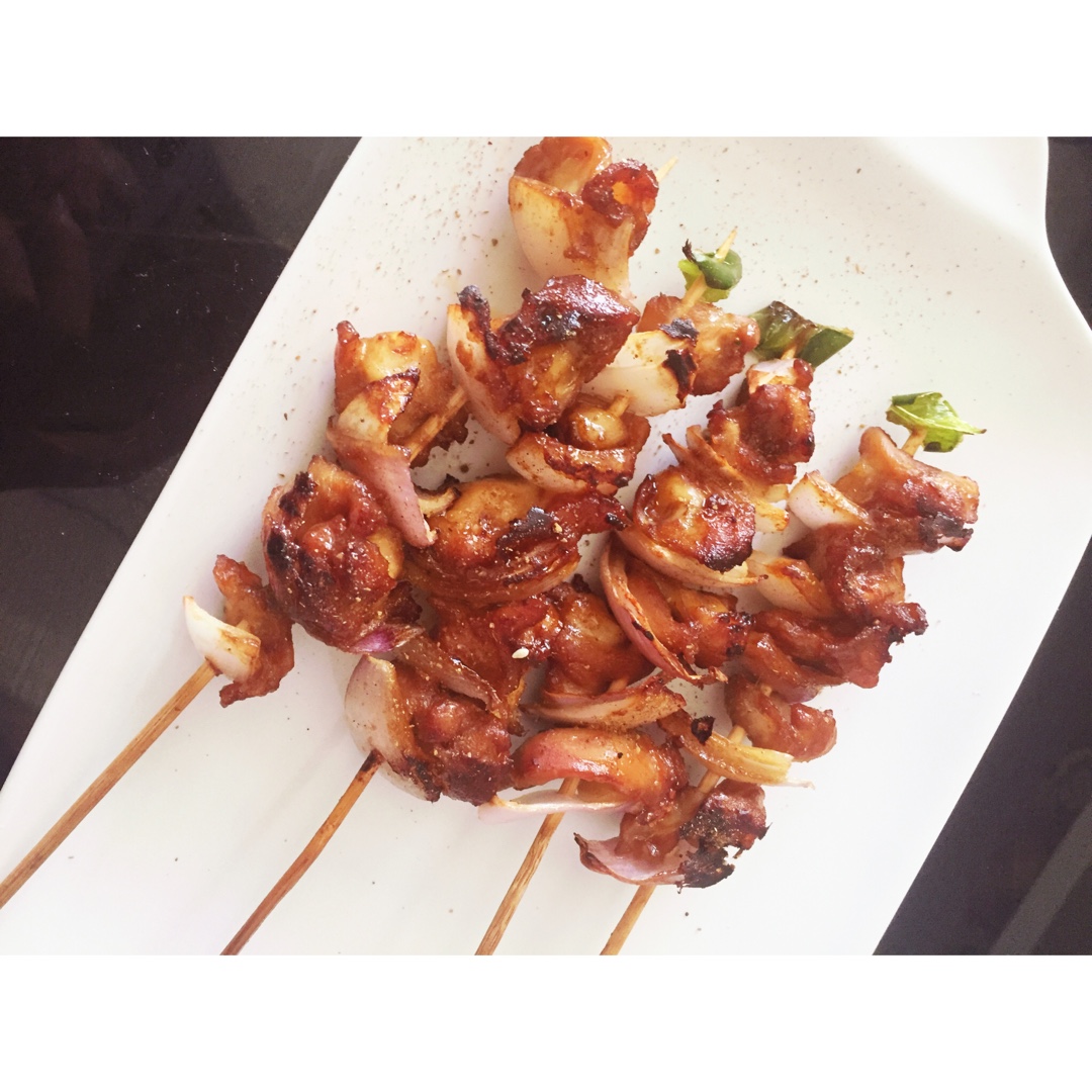 菜刀公主g做的鸡脆骨烤串串