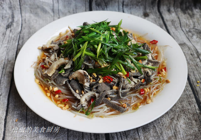 凉拌脆爽牛百叶的做法