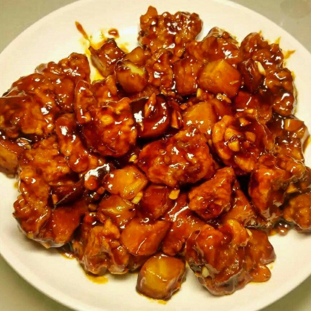 温柔的美咩咩做的福州荔枝肉