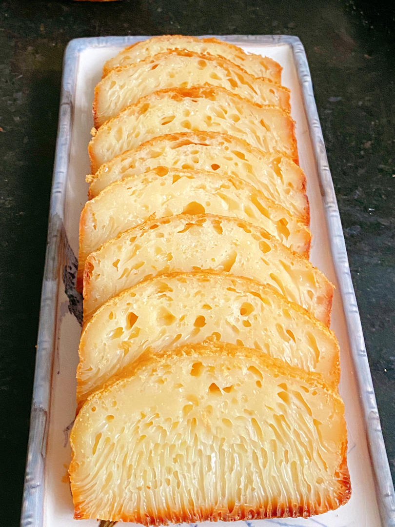 鱼翅黄金糕(木薯粉/蛋黄)