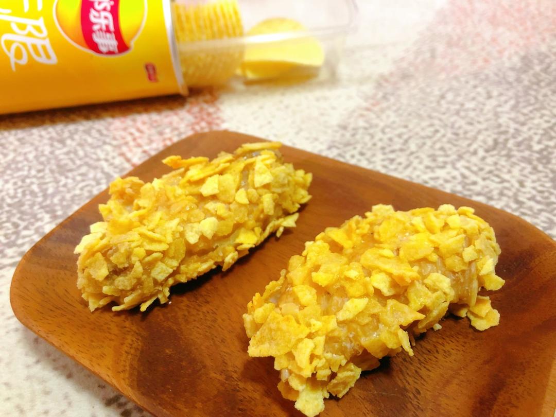 只要一包薯片就可以做出来的鸡翅，香酥无比，再也不去外面买了