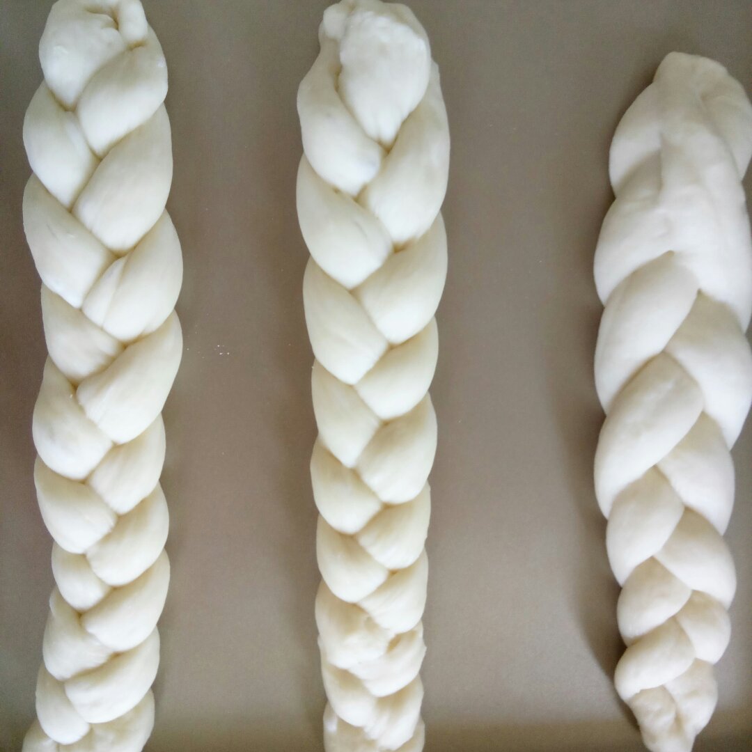 酸奶辫子面包（一次发酵）