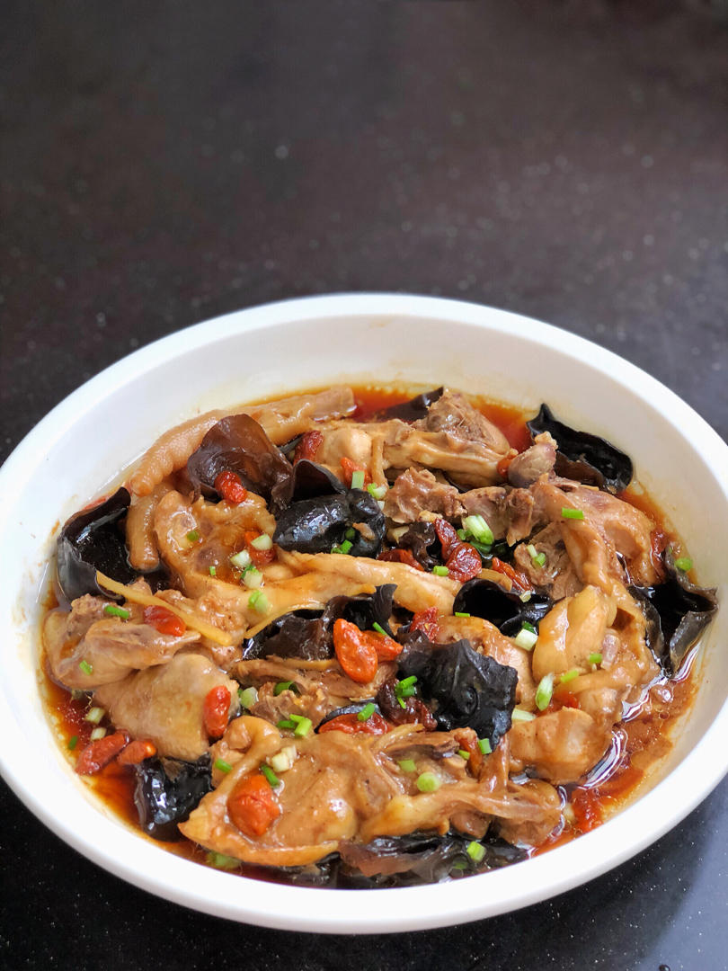 木耳蒸鸡（简单易做）