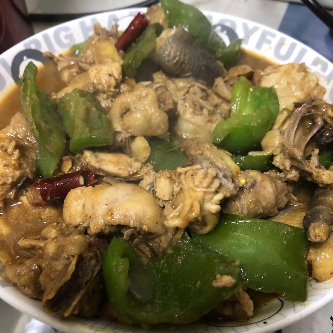 十字夜cross_knight做的沙茶鸡