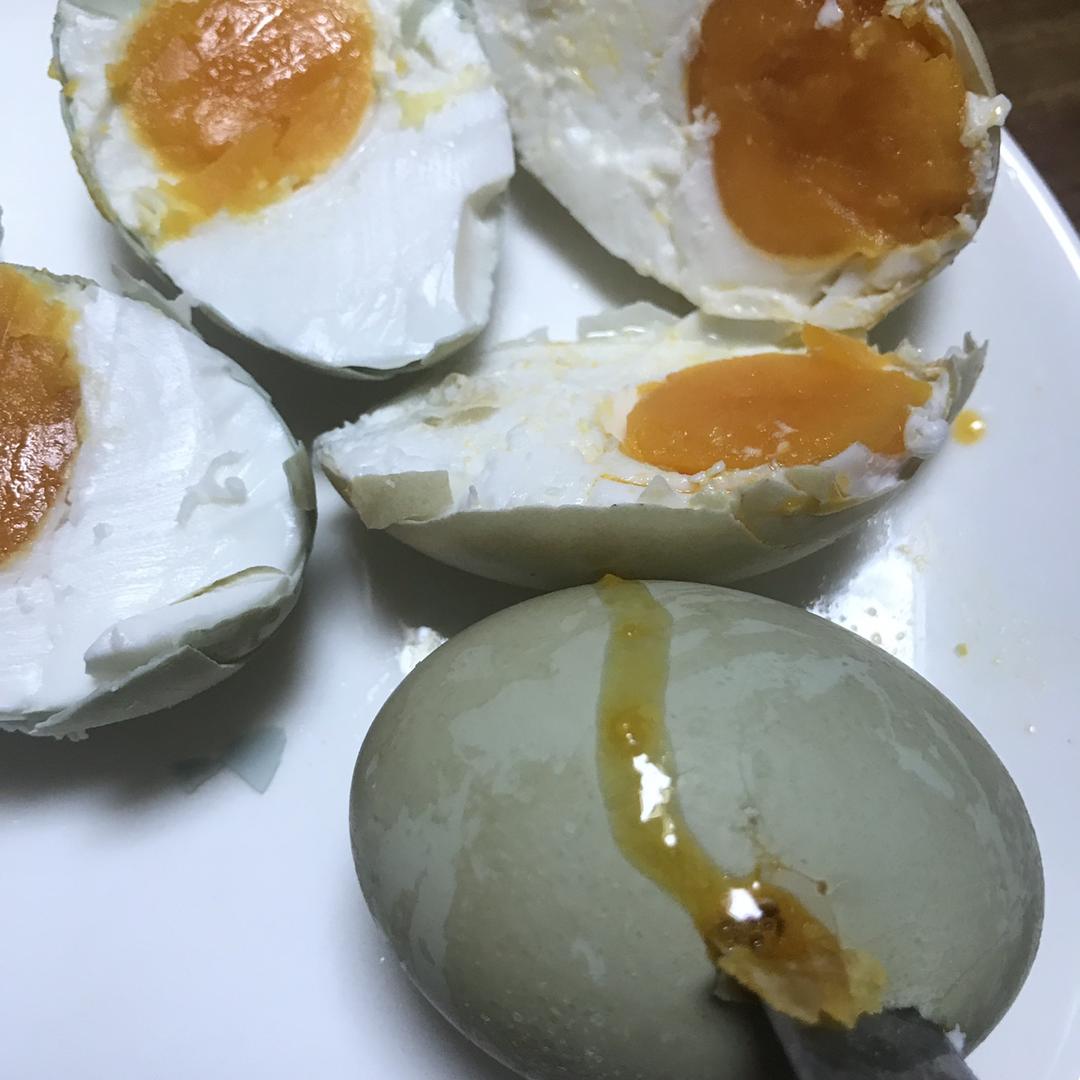 饱和盐水法-自腌咸鸭蛋