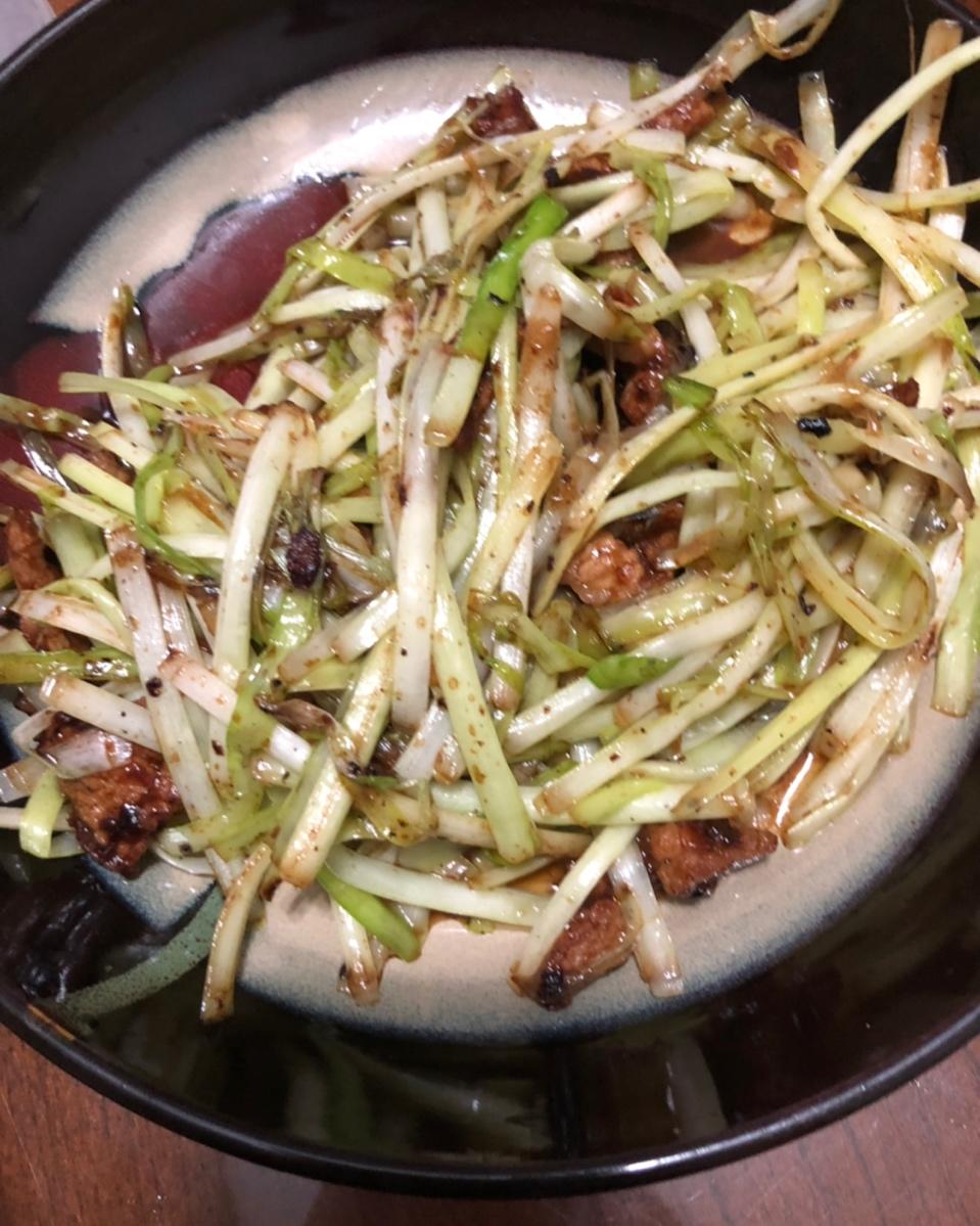 肉丝炒韭黄