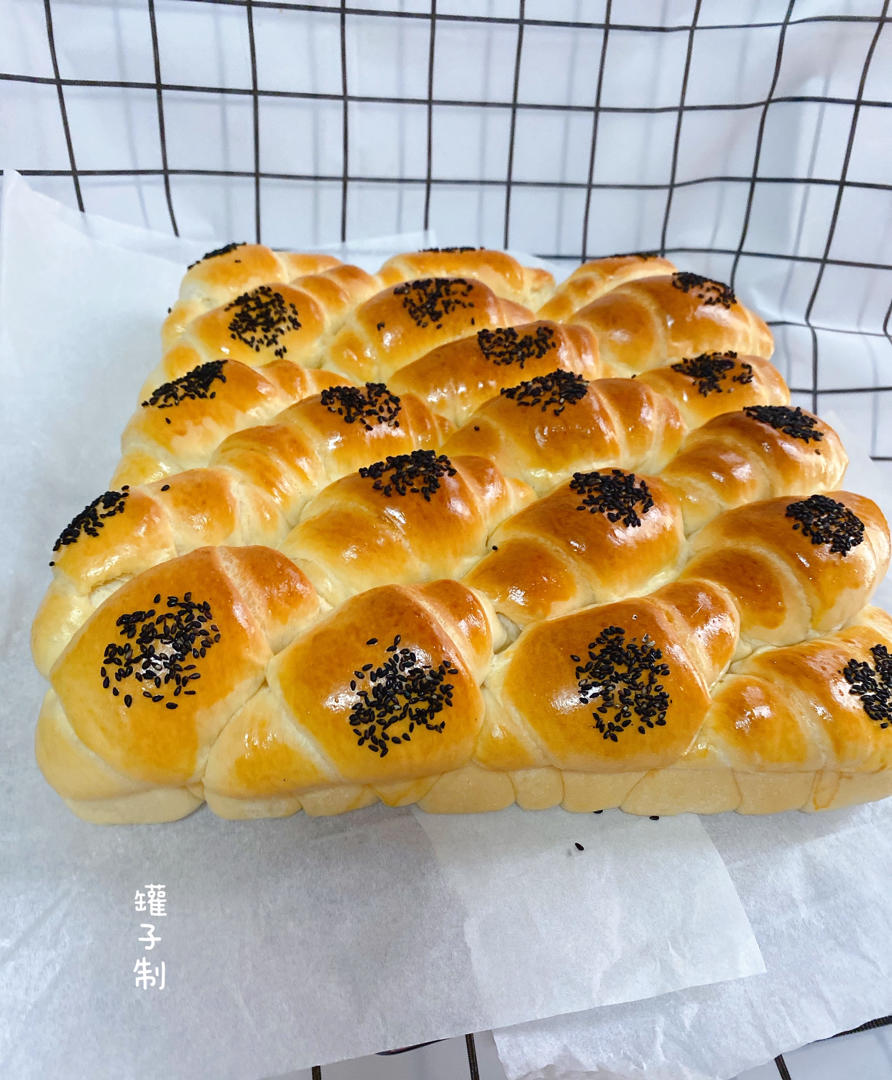 汤种牛奶面包卷