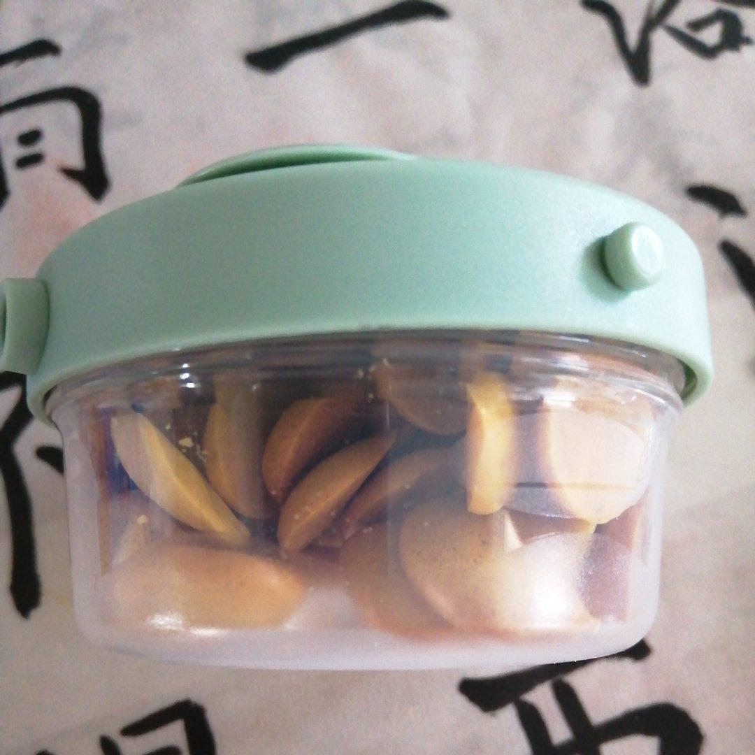 超简单的果蔬/香蕉/菠菜/胡萝卜/南瓜等蛋黄溶豆 无糖无添加 宝宝最爱辅食！