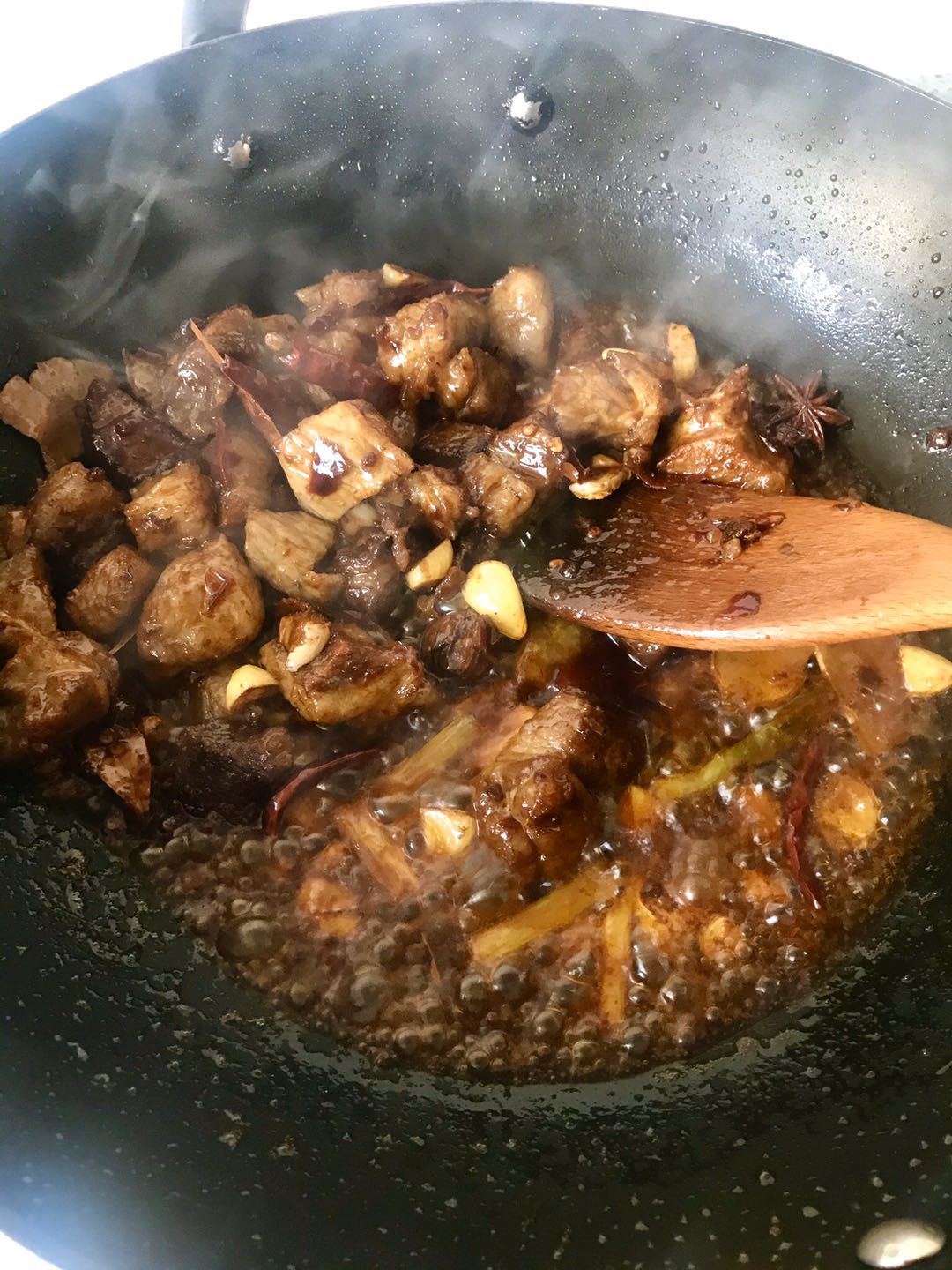 川味红烧牛腩（土豆和萝卜混搭）的做法 步骤9