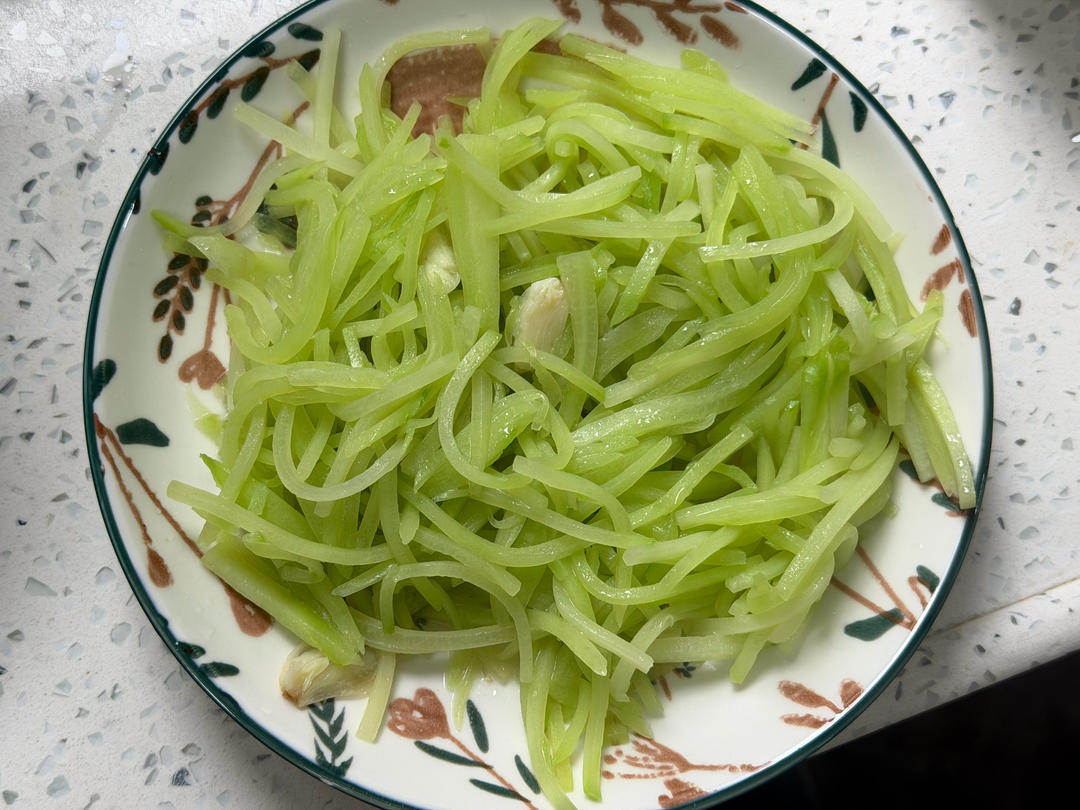 清甜爽口好味道-快炒佛手瓜