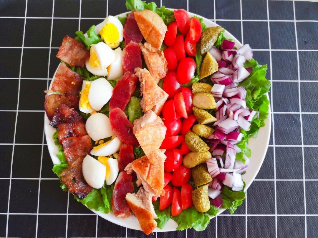 香煎鸡腿考伯沙拉【食材包操作说明】