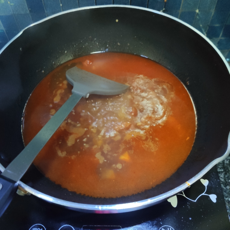酸汤肥牛「贵州红酸汤版」的做法 步骤8