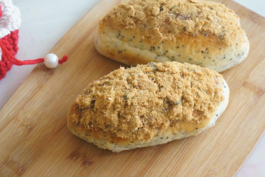 肉松沙拉酱面包（65度汤种）