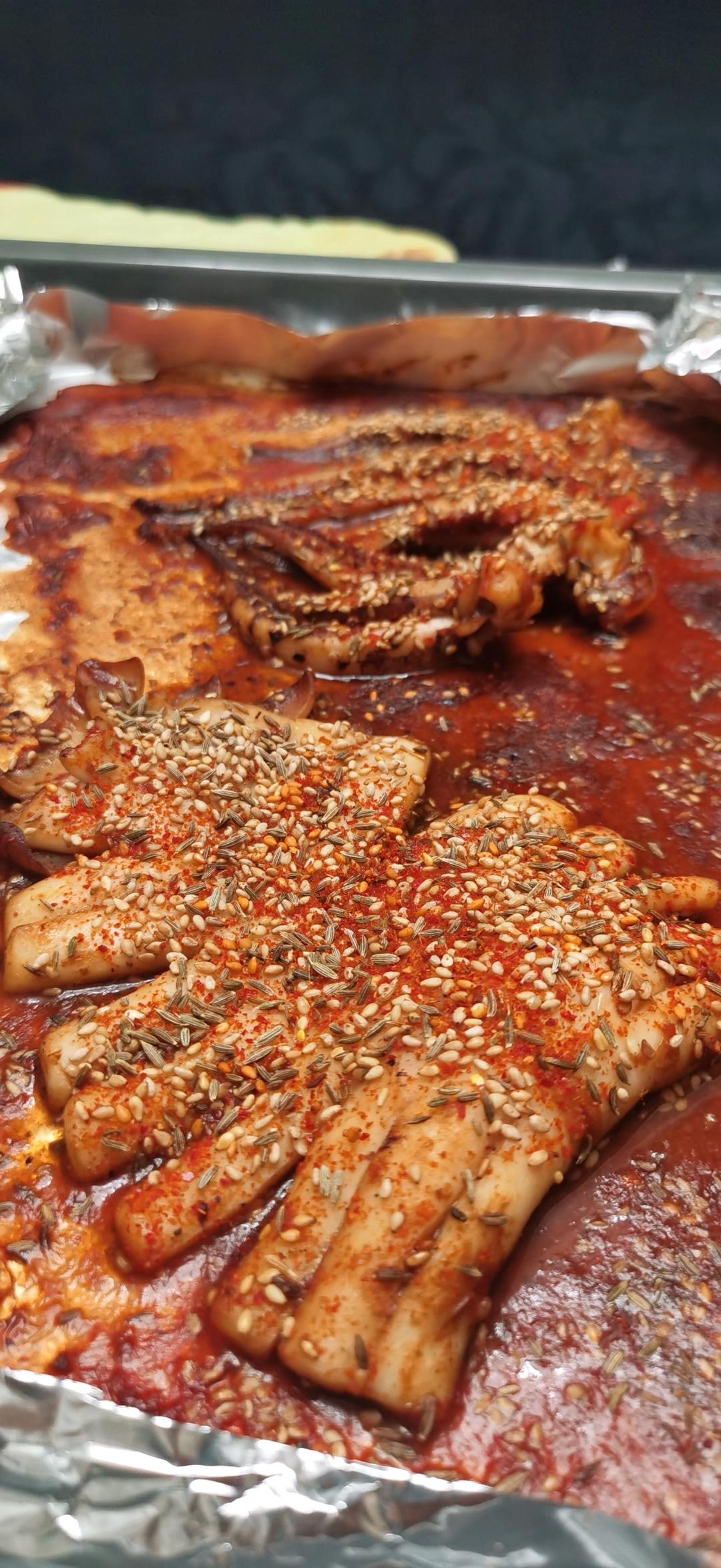 烤鱿鱼